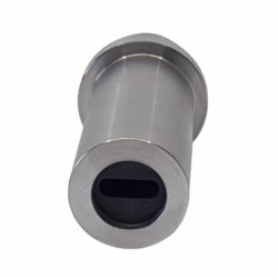 Wide jet sand nozzle in boron carbide