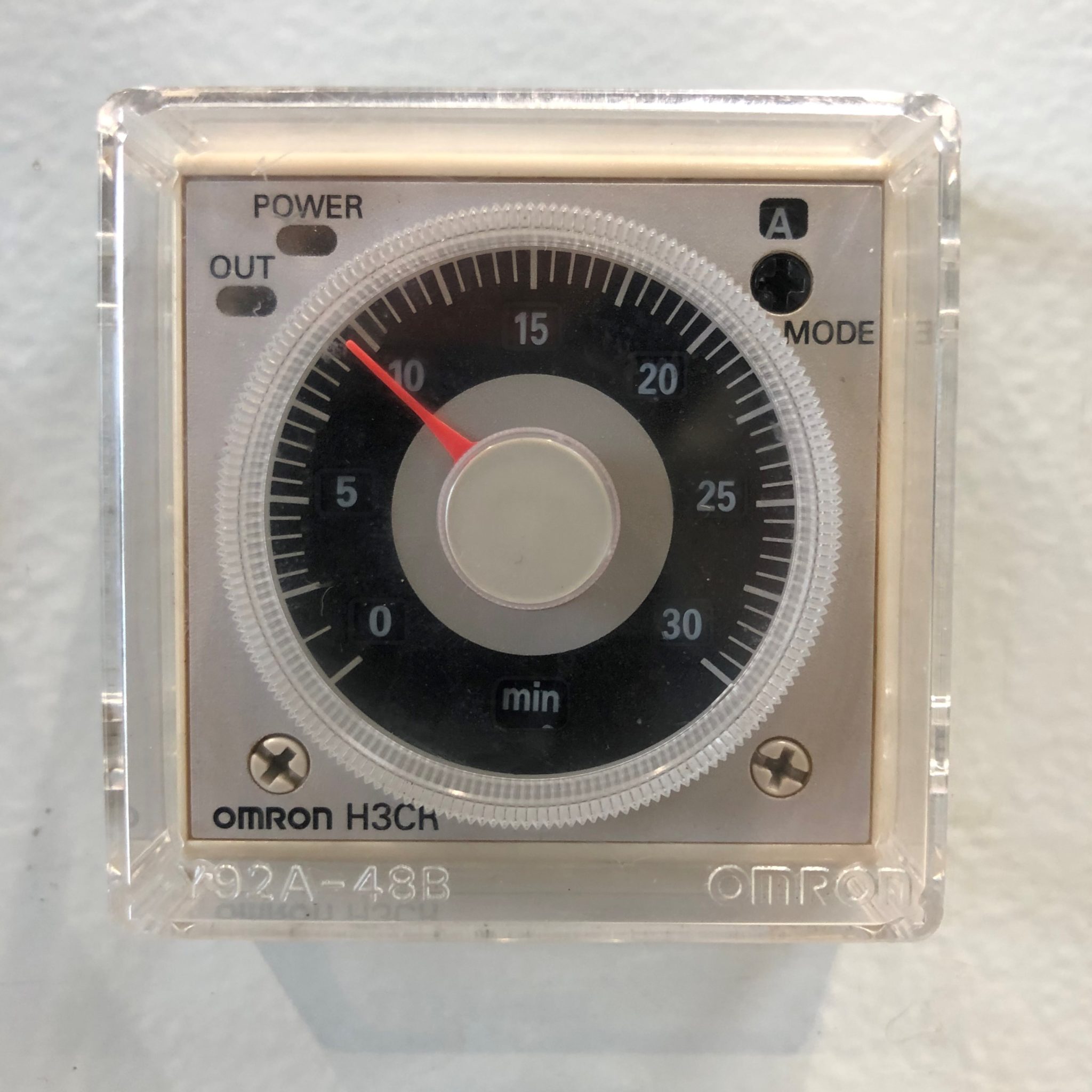 GLOGAR OMRON timer sec./min. /hours (L800 FP / L901 FP) GmbH